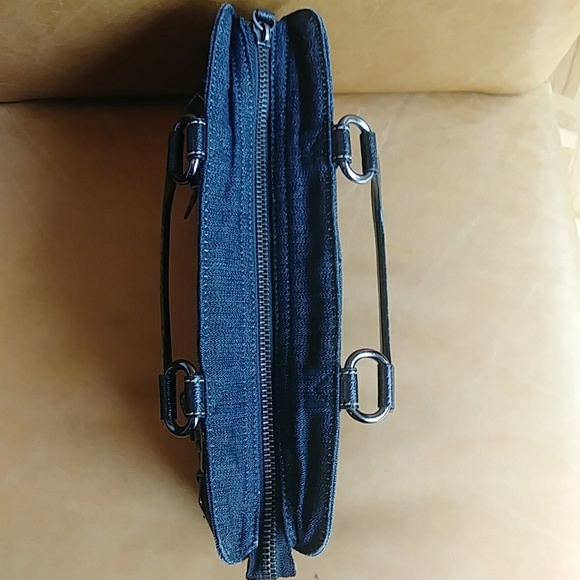 Y2K Guess denim jean satchel bag purse - Picture 5 of 10